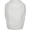 CosmoLiving by Cosmopolitan White Ceramic Faceted Vase 9" x 9" x 14"